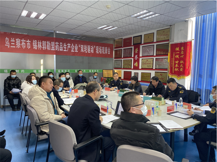 福瑞股份生產(chǎn)中心舉辦 藥品生產(chǎn)企業(yè)“雙輪驅(qū)動”現(xiàn)場觀摩會
